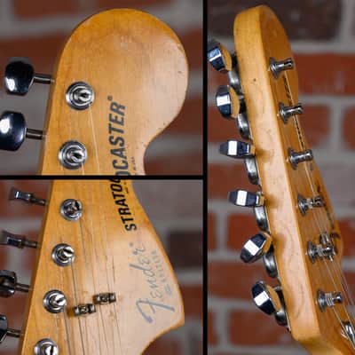 Fender Stratocaster Hardtail Black 1979 w/Hard Shell Case image 12