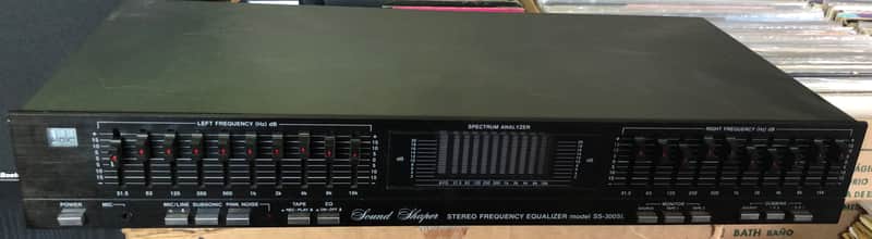 ADC Stereo Frequency Equalizer SS1- Sound Shaper One- Vintage