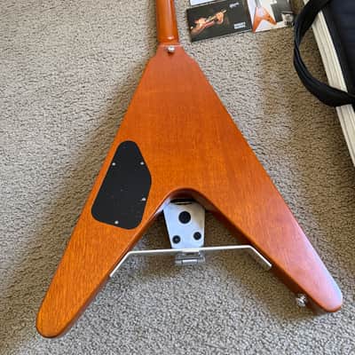 2016 Gibson Flying V Faded Natural (Lonnie Mack Tribute) image 10
