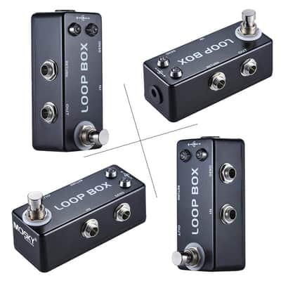 Mosky Audio Mini Loop Box Guitar Effect Pedal with Channel Selection True Bypass image 6