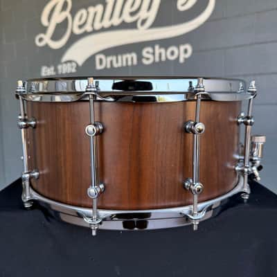 Tama S.L.P Sound Lab Project 6.5x14" Snare Drum in Matte Black Walnut (Rm4) image 4