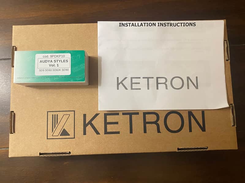 KETRON Pendrive USB Stick Audia Styles Vol.1 ( for SD9,SD90,SD60,SD60K ) image 1