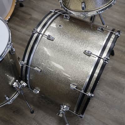 Ludwig Neusonic Pro Beat 3-Piece Shell Pack 13/16/24 (Titanium Super Sparkle) image 8