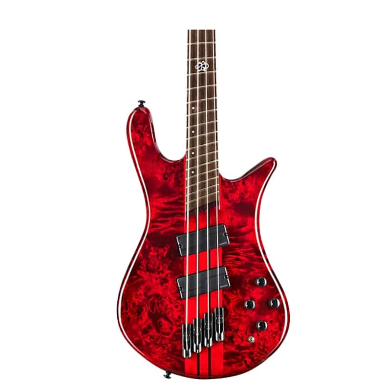 Spector  NS Dimension 4 4-String Multi-Scale Electric Bass Guitar  NEW - Inferno Red image 1