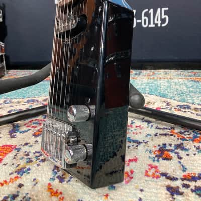 Gadden Brad Whitford's Aerosmith Travel Guitar, Tim Collins!  (#54)  1980s Black image 6