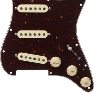 Fender Texas Special SSS Pre-wired Stratocaster Pickguard - Tortoise Shell image 2