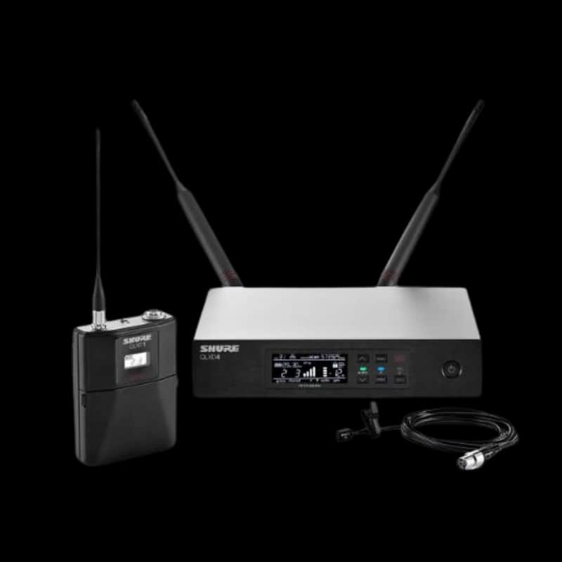 Shure QLXD14/93 Wireless Lavalier Microphone System - H50 Band image 1