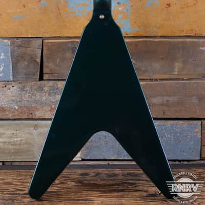 Gibson Flying V 1993 - Metallic Teal Green Rare!! image 2