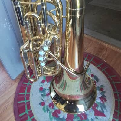 Schiller Frankfurt Elite 3/4ths CC piston tuba 2025 - Lacquer over brass image 2