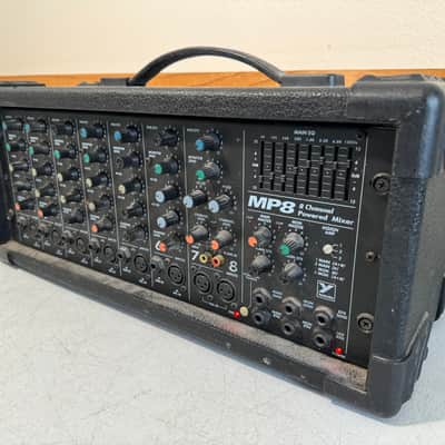 Yorkville MP8 8 Channel Powered Mixer Mixing Studio Equalizer DJ Equipment Audio image 3