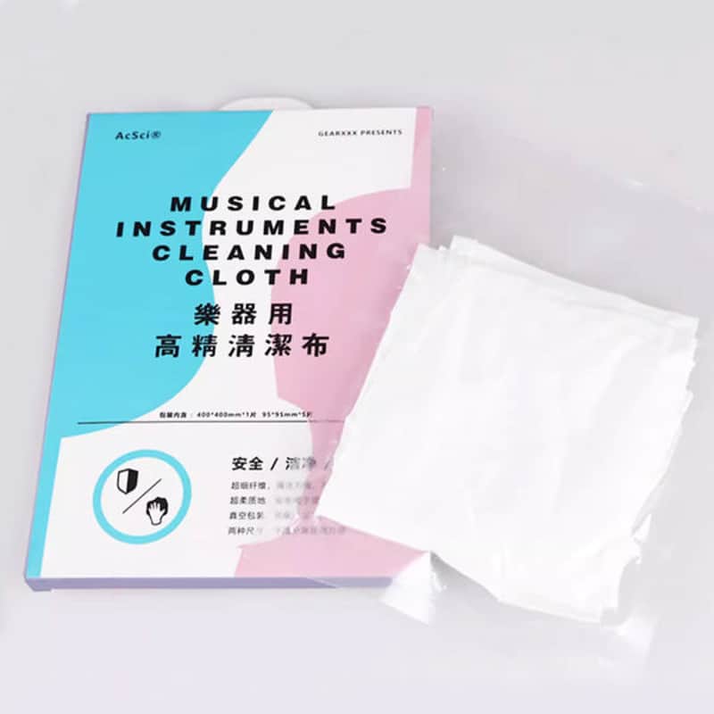 GearXXX Musical Instrument Cleaning Cloth – Ultra-Fine Microfiber 6-Pack image 1
