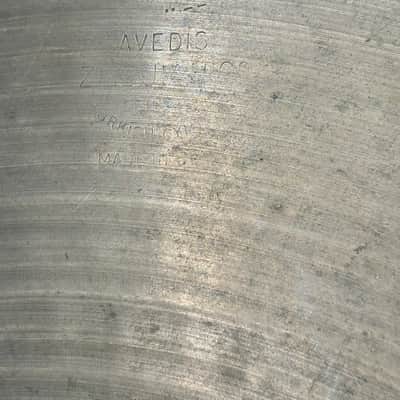 Zildjian Avedis 18 Crash 1970's Thin Stamp - traditional image 5
