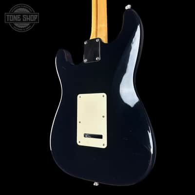 Used Squier Stratocaster HSS Black w/case TSU25011 image 13