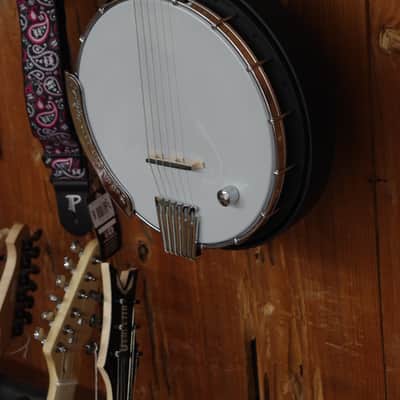 GOLD TONE AC-6+ ELECTRIC 6-string Composite Resonator BANJITAR banjo GUITAR W/ BAG image 2