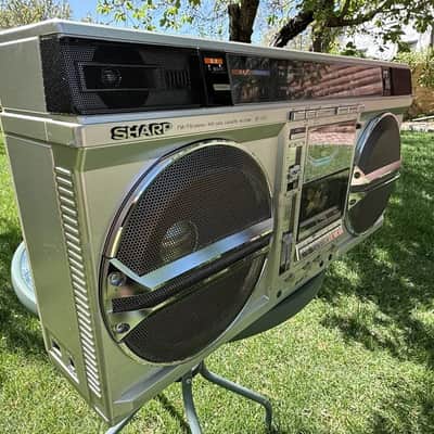 Sharp GF-535 Rare Vintage Boombox Japan Serviced Warranty 220V Cassette Deck image 24