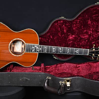 Taylor Custom Grand Concert from 2017 in Red Sinker/Cocobolo with original Hardcase image 11