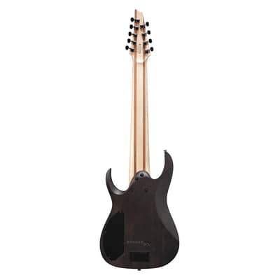 Used Ibanez RG9PBTGF RG Axe Design Lab 9-Str Guitar - Transparent Gray Burst image 8