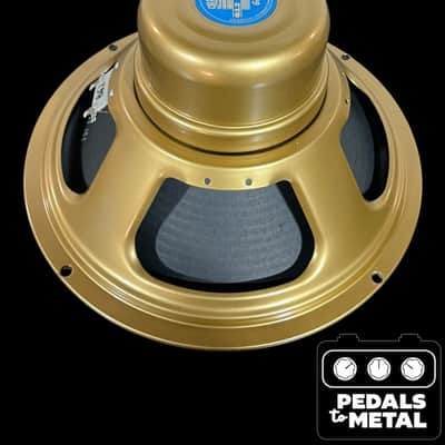 Celestion G12 Alnico Gold 12" 50w 8 Ohm Replacement Speaker 2010s - Gold image 5