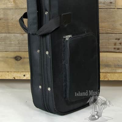 Washburn Rover R010B Travel Size Acoustic Guitar Black Finish with Case image 2