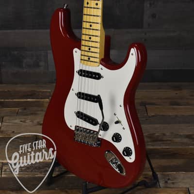Mint Fender Custom Shop LTD 70th Anniversary '54 Stratocaster NOS - Dakota Red with Hard Shell Case image 11