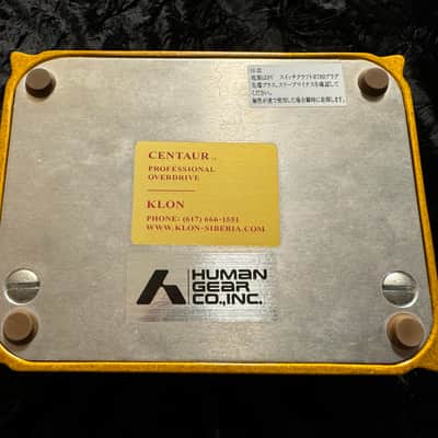 Klon Centaur Professional Over Drive Non-Horsie #3554 2000s - Gold image 2