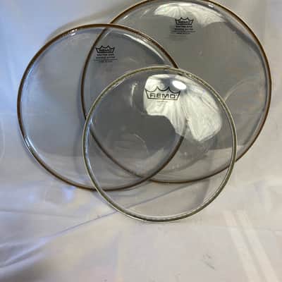 Remo - Clear Emperor Fusion Tom Pack, 10", 12", 14" image 1