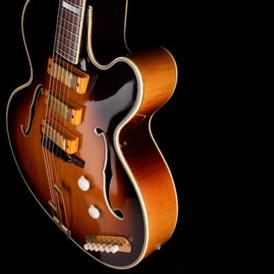 Pre-Owned 1951 Epiphone Zephyr Emperor Regent Hollowbody Sunburst image 10