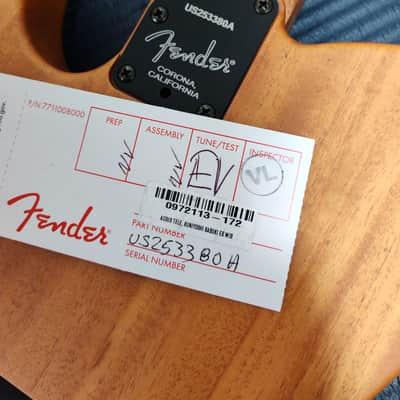 2025 Fender American Acoustasonic Telecaster Kuniyoshi Collection Kabuki - FENDER EXPERIENCE 2025 Tokyo Flagship Exclusive Limited Edition image 21