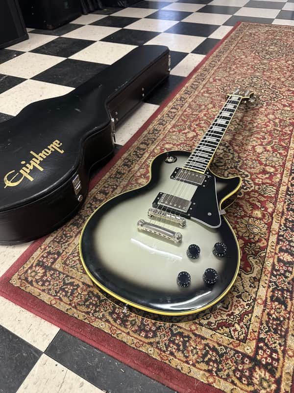 Epiphone Les Paul Custom 2011 - Silverburst image 1