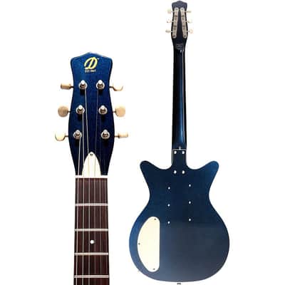 Danelectro ’59 Triple Divine 2023 - Present - Blue Metallic image 3