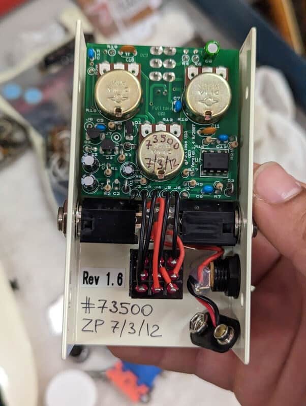 Fulltone OCD V 1.6 Obsessive Compulsive Drive Overdrive Guitar