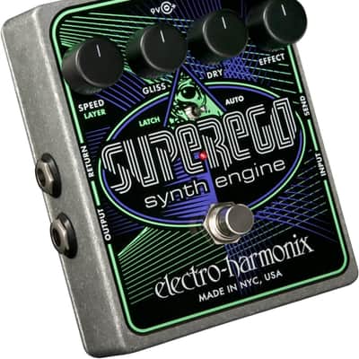 Mint Electro Harmonix SuperEgo Synth Engine from Moog to EMS Effect Pedal image 2