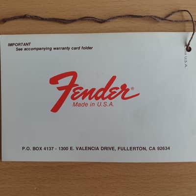 [Vintage] Fender Mustang Bass Owner's Manual 1978 (#1) image 2