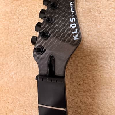 KLOS F-Series - Carbon Fiber Electric Guitar Neck with Klos Locking Tuners - USA image 3