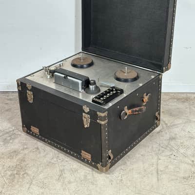 Vintage Ampex 401A Tube Audio Amplifier Reel To Reel Magnetic Tape Recorder Transport / Preamplifier image 2