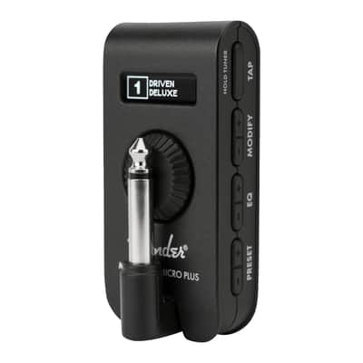 Fender Mustang Micro Plus Digital Amp (Black) Bundle with Case image 5
