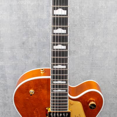 Gretsch  G6120TG-DS Players Edition Nashville Hollow Body DS with String-Thru Bigsby Roundup Orange image 7