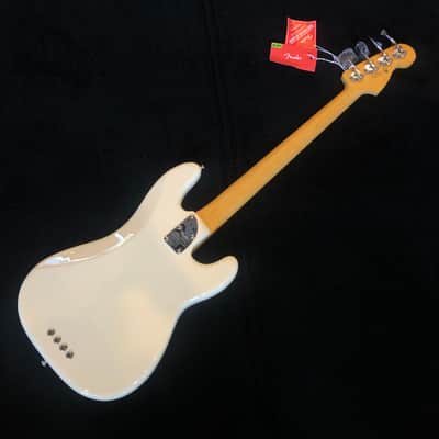 Fender American Professional II Precision Bass Left-Handed RW Olympic White 8lbs,10oz US210029200 image 6
