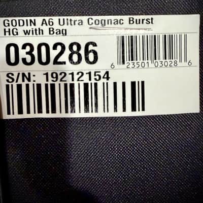 Godin AG Ultra 2021 - Cognac Burst image 9