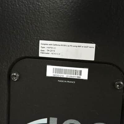 NEXO GEO S1210 2-Way Passive Loudspeaker (PAIR) CG014XF image 11