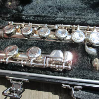 Yamaha YFL-225SII Standard Flute 2000s - Silver-Plated image 4