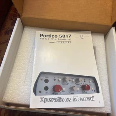 Rupert Neve Designs Portico 5017 Desktop Preamp / Compressor 2011 - Present - White image 6
