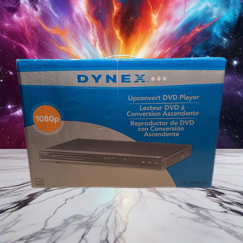 Dynex DX-UPDVD2 Brand New In Box Up Convert DVD PLAYER 1080p Very Rare image 1