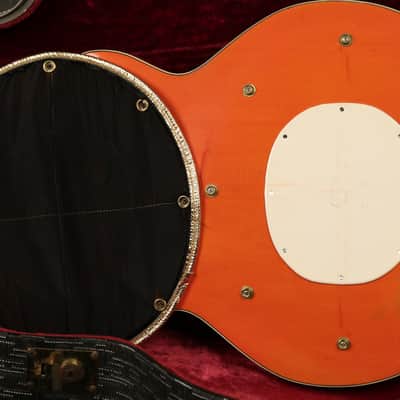 1964 Gretsch Chet Atkins 6120 Nashville Western Orange with HANG TAG image 23