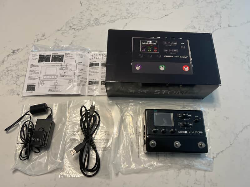Line 6 HX Stomp 2018 - Present - Black image 1