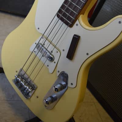 Aria Tele Bass 1970's Blonde MIJ image 6