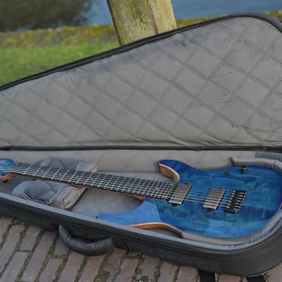 Mayones Aquila Elite S7 Baritone - Infinite Blue Gloss image 13