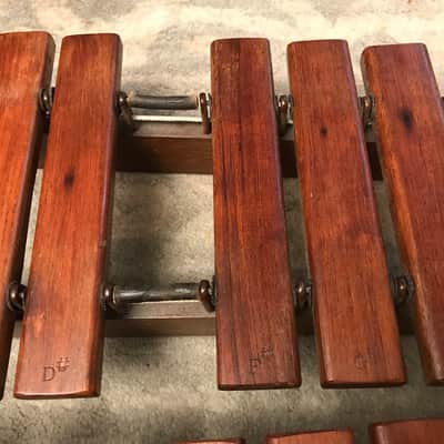 Deagan Marimba bars Rosewood #352  1920's-30's image 9