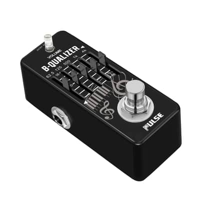 Pulse Technology B-Qualizer PT-17B Mini Bass Guitar 5-Band Graphic Equalizer EQ image 2