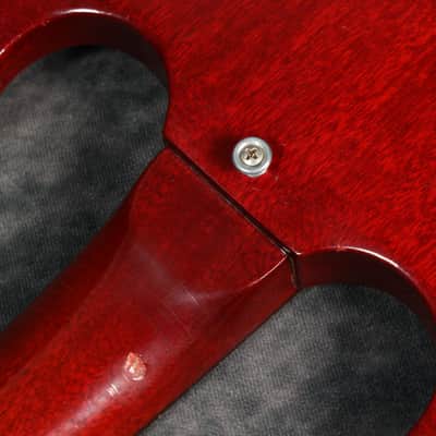 1965 Gibson SG Junior - Cherry Red - Wide Nut image 14